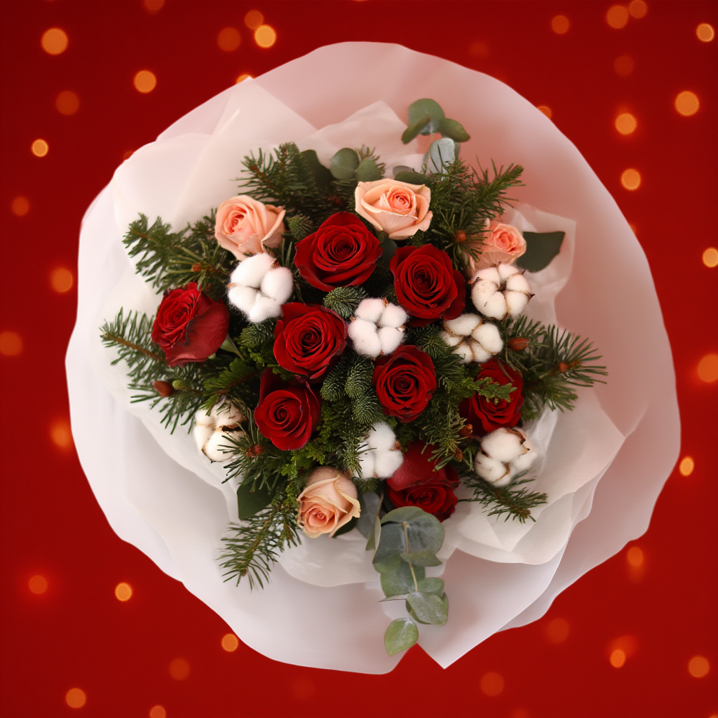Букет "Різдвяне сяйво"