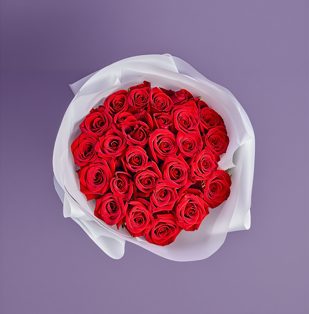Червона троянда 25 шт.