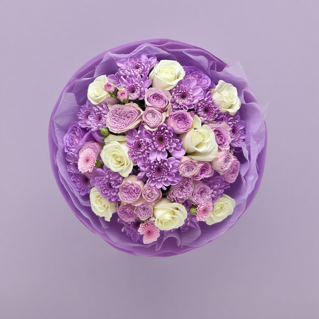 Букет "Лавандовий поцілунок"